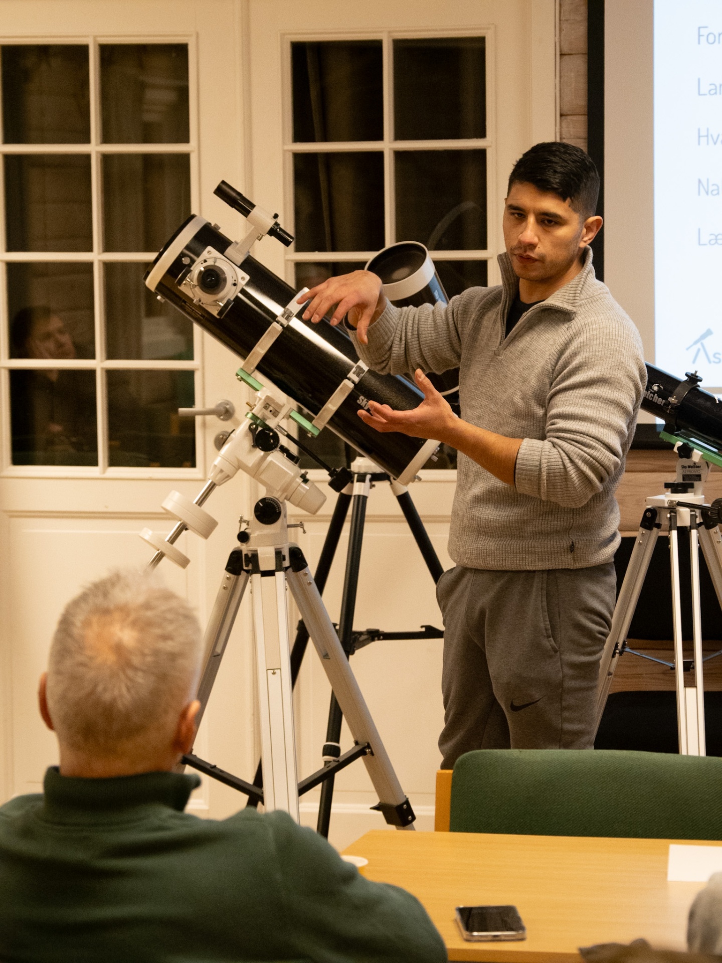 Johan Carlsen – Astronom, Astroguide